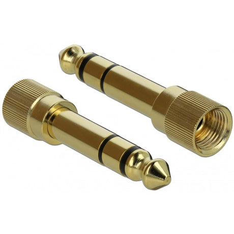 Delock câble d'extension jack stéréo 3,5 mm 3 broches mâle > femelle (noir, 1 mètre)