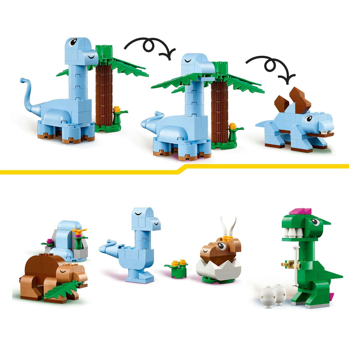 Lego classic 11041 dinosaures créatifs