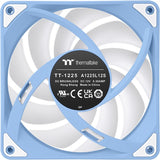 Thermaltake ct120 ex reverse argb sync pc cooling fan hydrangea blue (3-fan pack) case fans (lichtblauw, 3 stuks, 120 x 120 x 25 mm, pwm)