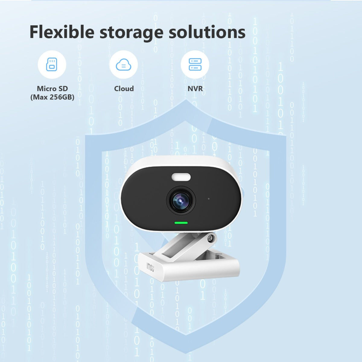 Caméra de sécurité Imou versa (vison nocturne couleur intelligent | ip65 résistant aux intempéries | sirène 110db)