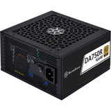 Alimentation modulaire Silverstone da750r gold 750 watts (noir, 4x pcie)