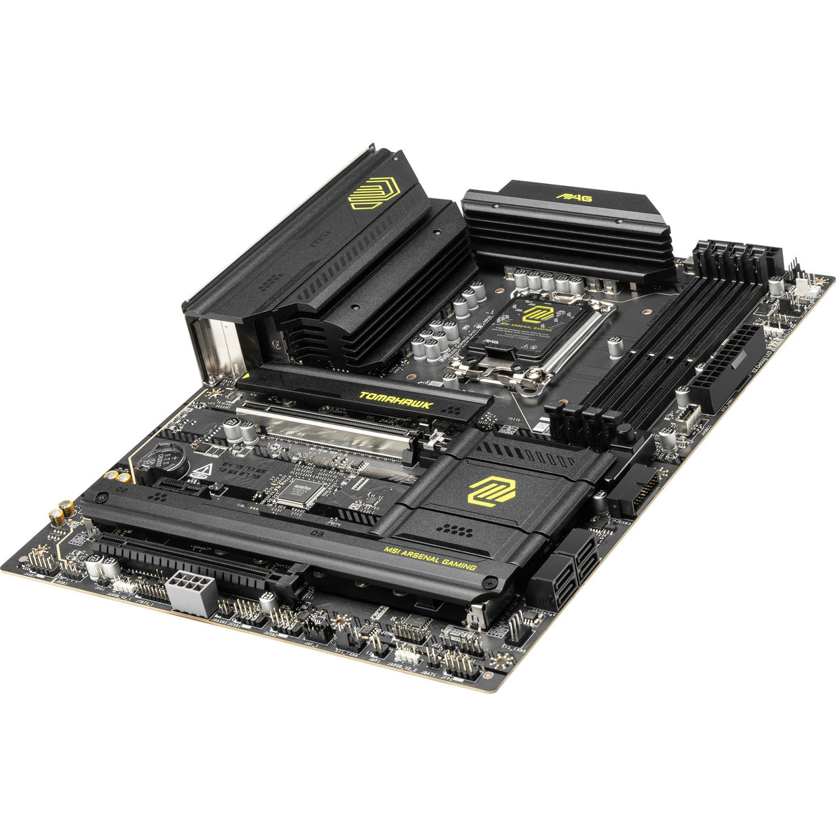 Carte mère MSI Mag B860 Tomahawk WiFi Socket 1851 (RAID, 5 Go-LAN, WiFi 7, BT, Son, ATX)