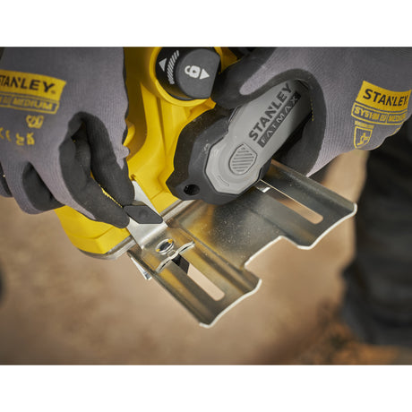 Raboteuse électrique sans balais Stanley fatmax v20 18v (noir jaune, batterie et chargeur non inclus)