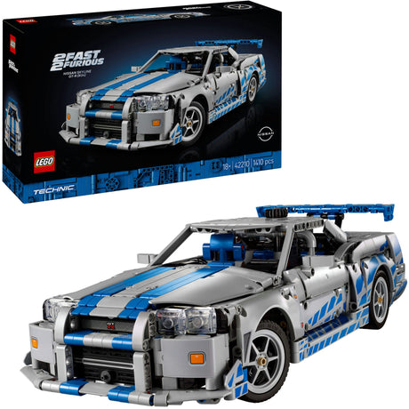 Voiture Lego ® Technic 2 Fast 2 Furious Nissan Skyline GT-R (R34) - 42210