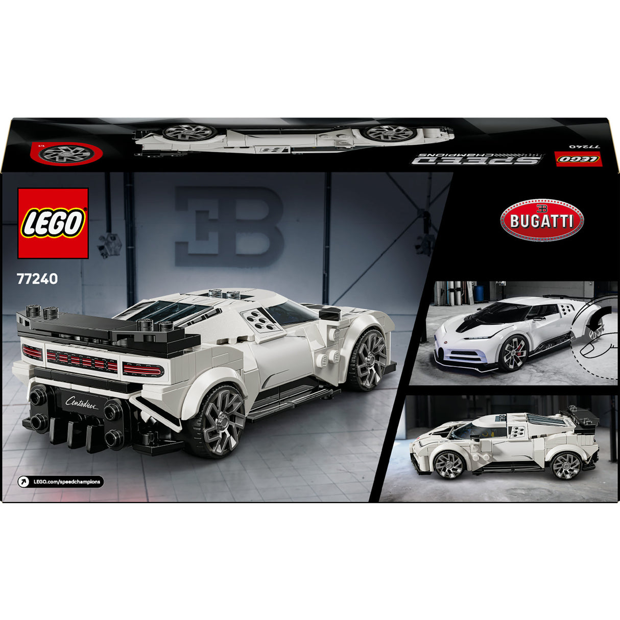Lego ® Speed Champions La voiture de sport hyper Bugatti Centodieci - 77240