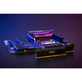 Crucial 64 Go DDR5-6000 (2x 32 Go) RAM double kit (noir, CP2K32G60C40U5B, Pro OC, XMP 3.0, Expo)