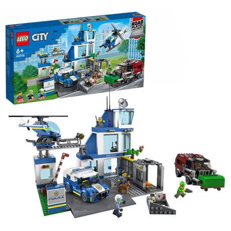 Poste de police de la ville Lego - 60316