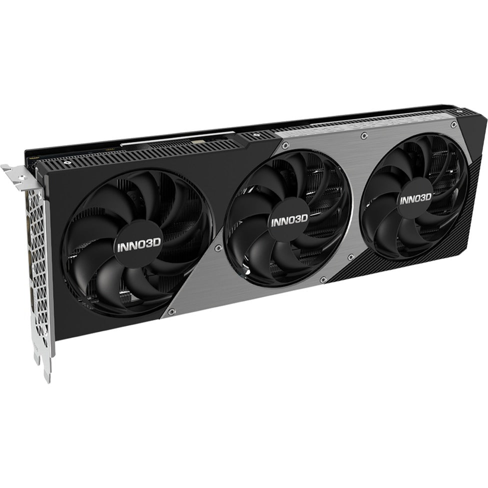 Inno3d n50703-12d7x-195064l geforce rtx 5070 x3 oc, 12 go, gddr7, 192 bits, 28 go/s, 672 go s, 650w