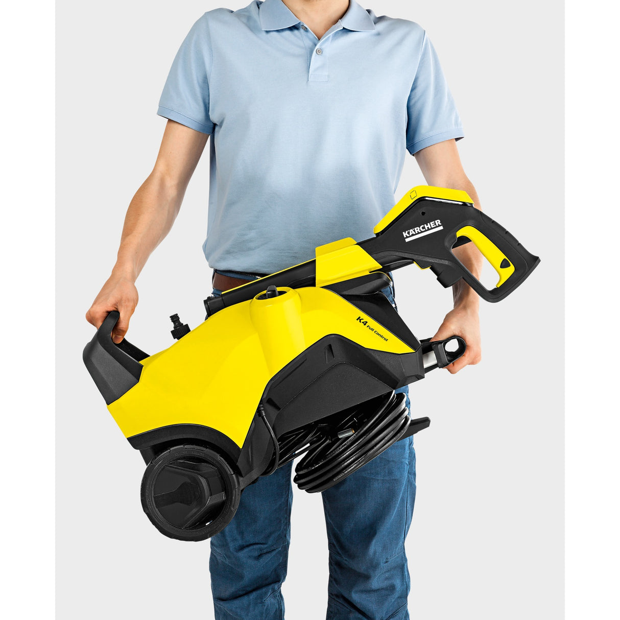 Kärcher k 4 premium power control nettoyeur haute pression domestique (jaune noir, 1.324-133.0)