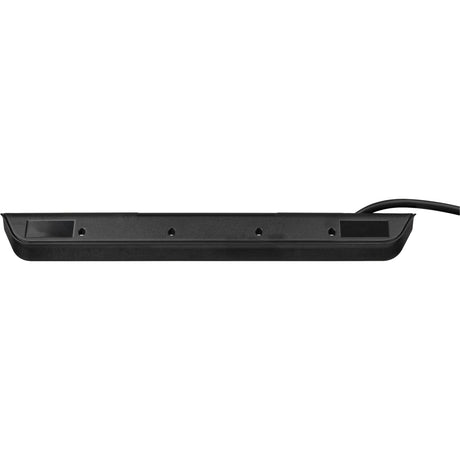 Brennerstuhl ®estilo barrette de connexion d'angle avec fonction de chargement USB 6 prises 4x prise de protection 2x euro argent noir