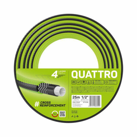 Tuyau d'arrosage Cellfast quattro 3 4 - 50m 4 couches tressées croix