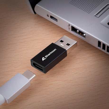 Adaptateurs USB-C Sharkoon officepal (noirs)