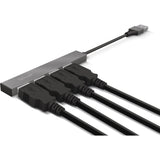 Trust Halyx Aluminium 4-Port Mini USB Hub