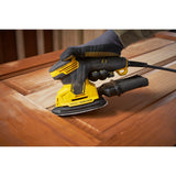 Stanley fatmax 120w ponceuse de détail ponceuse delta (jaune noir)