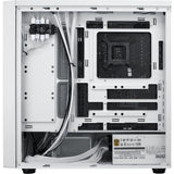Boîtier tour midi Cooler master masterbox 600 (blanc | 2x USB-A | 1x USB-C | RGB | verre trempé)