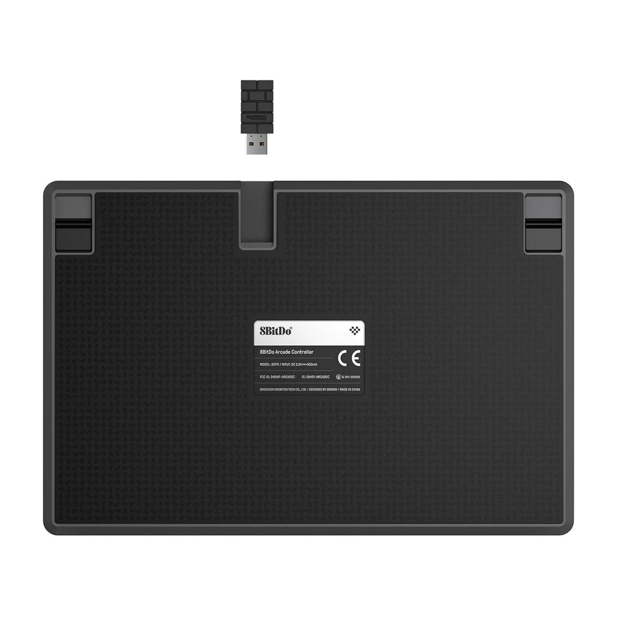 Contrôleur d'arcade 8bitdo (gris rouge, usb bluetooth 2,4 ghz, nintendo switch 1 + 2, pc)