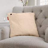 Coussin chauffant sans fil Cosy una teddy 45 x 45 cm