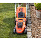 Tondeuse à gazon Black+decker bcmw3318l2-qw 2x 18v (orange noir, 2x batterie 18v 2,5ah et chargeur inclus)