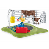 Schleich Farm World - figurine de station de lavage des vaches (42529)