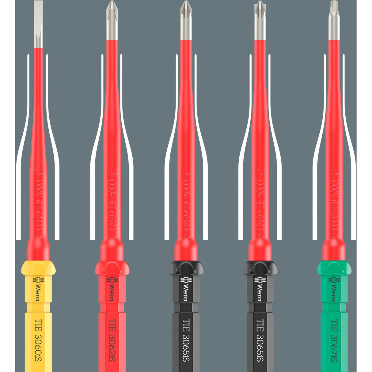 Wera kraftform kompakt vde acier inoxydable 17 extra fin 1 chercheur d'outils | 17 pièces - 5006631001