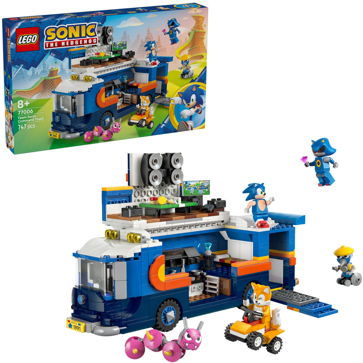 Lego Sonic 77006 Le camion de commandement Team Sonic