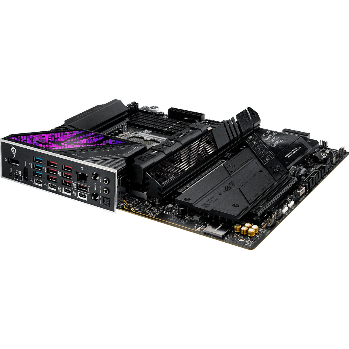 Carte mère Asus ROG Strix Z890-E Gaming WiFi Socket 1851 (noir, RAID, 5 Go-LAN, WiFi 7, BT, son, ATX)