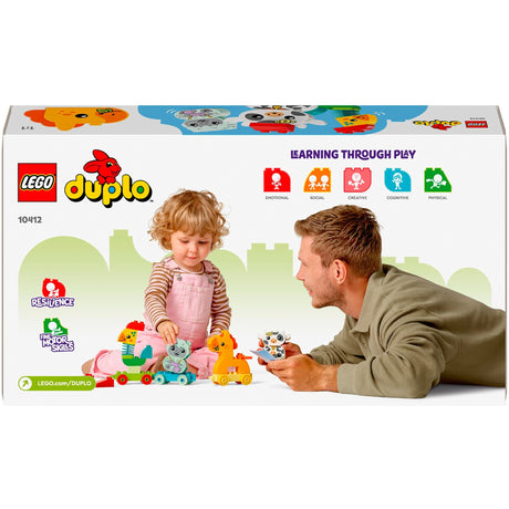 Lego duplo mon premier train d'animaux - 10412