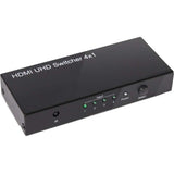 Adaptateur Club 3D HDMI 2.0 UHD Switchbox 4 ports (noir, CSV-1370)