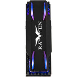 Dissipateur thermique Silverstone TP03-ARGB (noir, adapté au SSD m.2 2280)