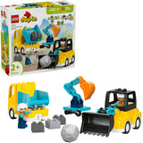 Lego duplo town 10475 véhicules de construction 3en1