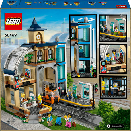 Lego city 60469 la gare centrale