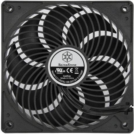 Ventilateur de boîtier Silverstone Air Penetrator 120i (noir, 120 x 120 x 25 mm)