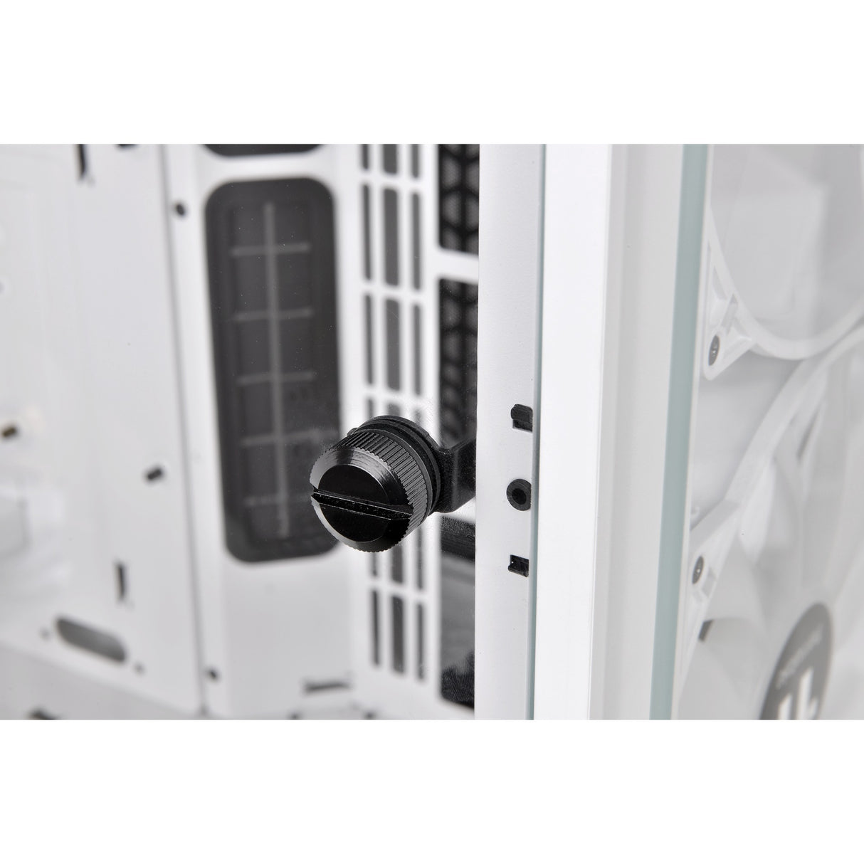 Boîtier tour midi Thermaltake view 51 tg snow argb edition (blanc | 4x USB-A | 1x USB-C | RVB | fenêtre)