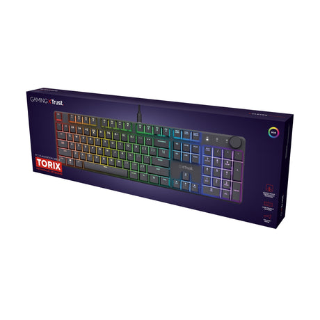 Trust GXT 866 Torix Clavier de jeu mécanique de haute qualité