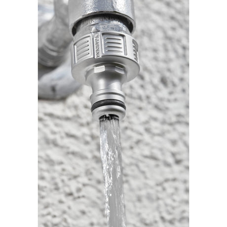 Gardena pièce de robinet premium 33,3 mm (g 1 ) (argent, 18242-50)
