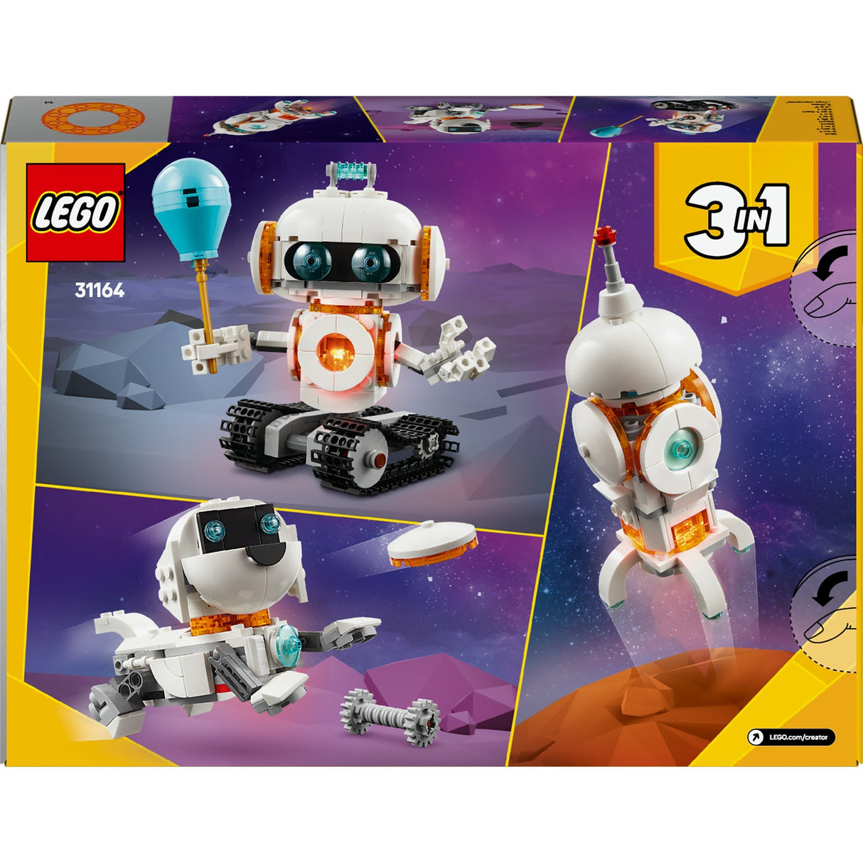 Lego créateur 31164 robot spatial