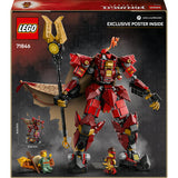 Lego 71846 Ninjago le robot chevalier du feu