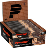 Barre Powerbar Protein+ faible en sucre 16 boîtes