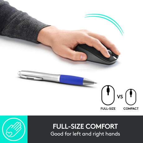 Logitech M190 Souris sans fil pleine grandeur