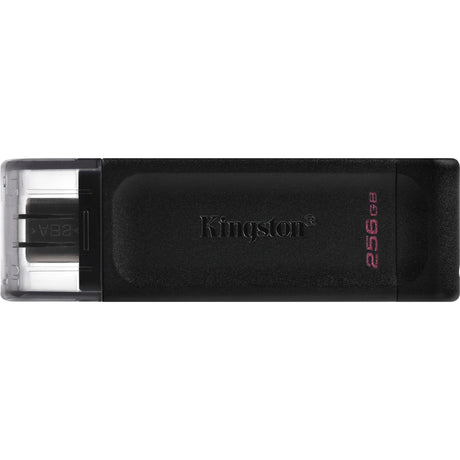 Clé USB Kingston Data Traveler 70 256 Go (noir, DT70 256 Go, USB-C 3.2 gen 1)