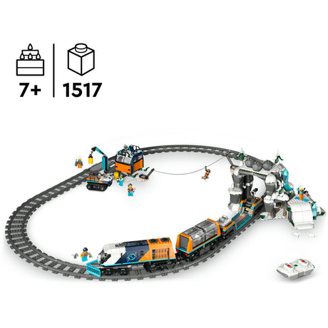 Lego 60470 City Trains Train de recherche au pôle Nord