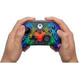 Manette sans fil Powera Fusion Pro pour Xbox Series X|S avec Lumectra (noir, RVB, Xbox Series X|S, Xbox One, PC)