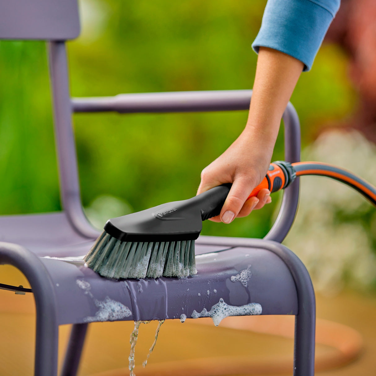 Ensemble de nettoyage de Gardena CleanSystem avec Soft Soft,