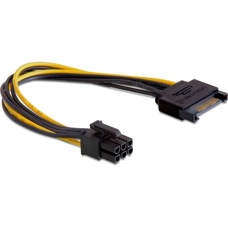 Delock Adaptateur SATA 15 broches > PCIe 6 broches