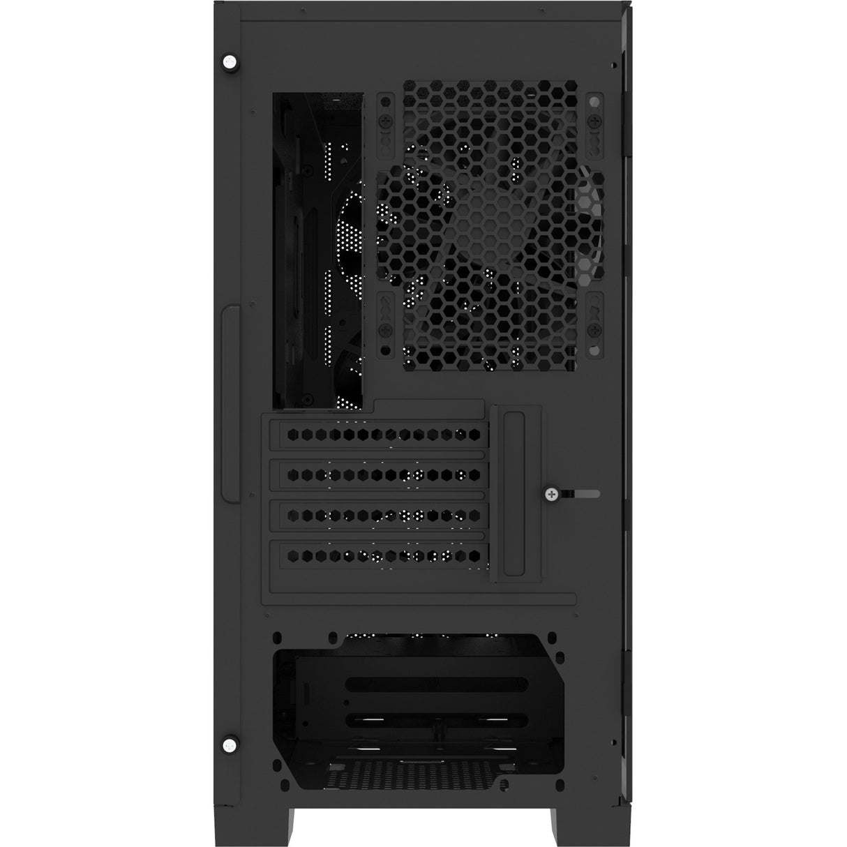 Boîtier mini tour Montech air 100 argb (noir | 3x USB-A | verre trempé)