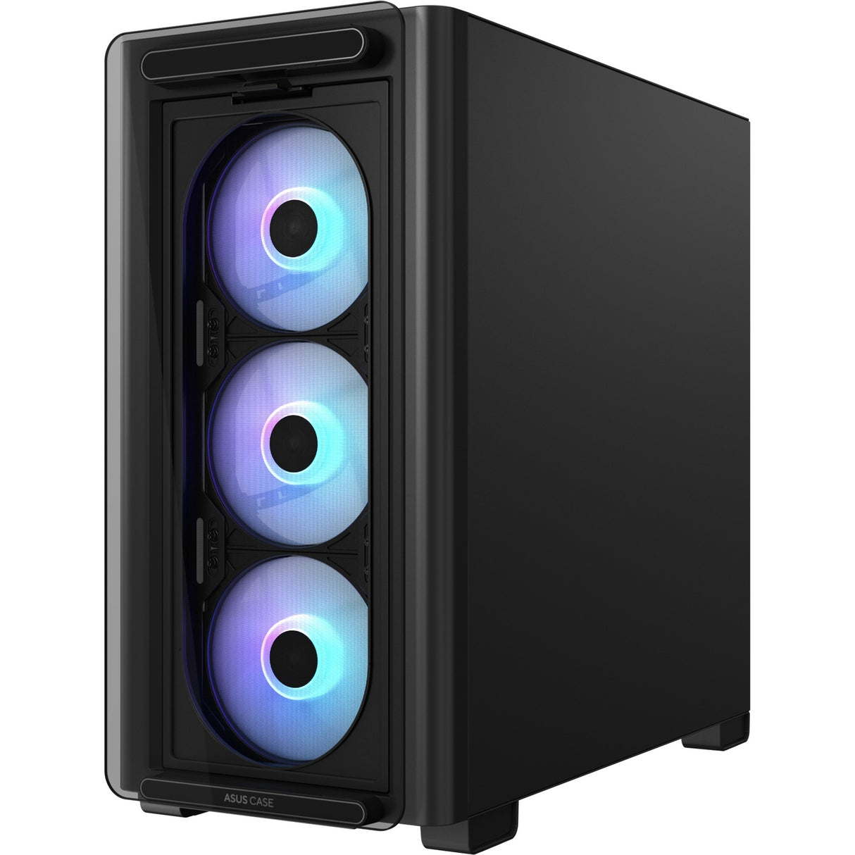 Boîtier mini tour Asus a23 plus (noir | 2x USB-A | 1x USB-C | RVB | verre trempé)