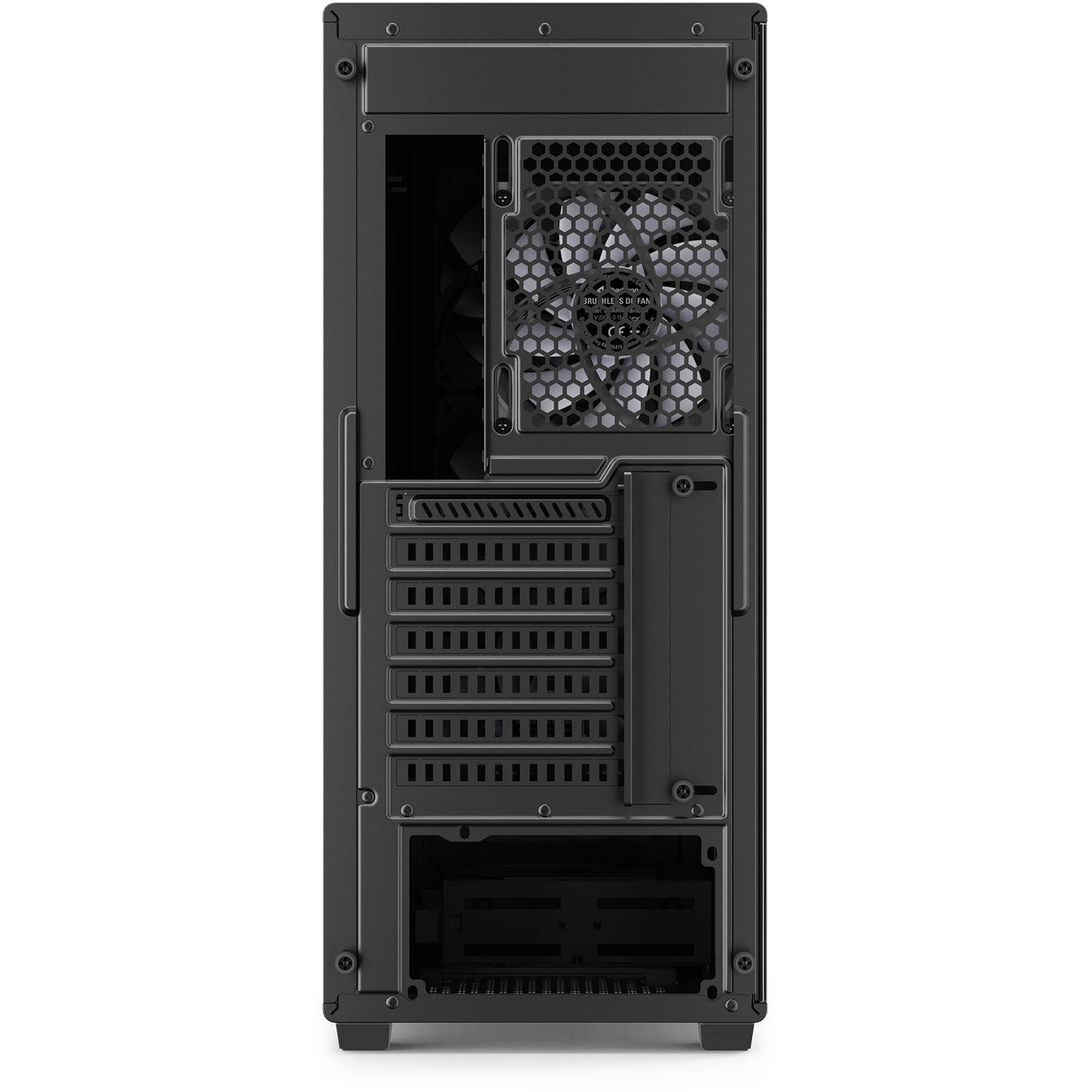 Boîtier tour midi Sharkoon vk4 arc-en-ciel (noir | 2x usb-a | rgb | verre trempé)