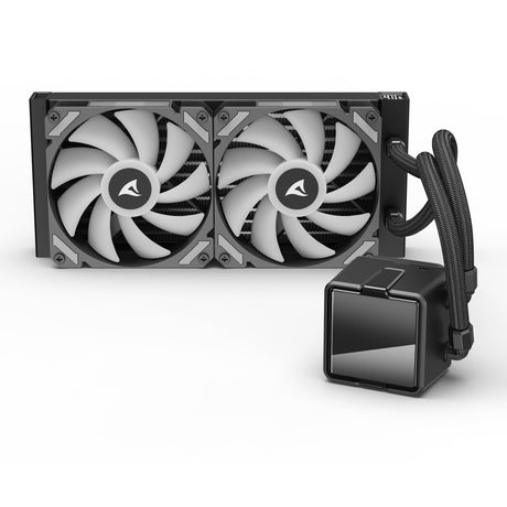 Refroidissement par eau Sharkoon s50 argb (noir, pwm 4 broches)