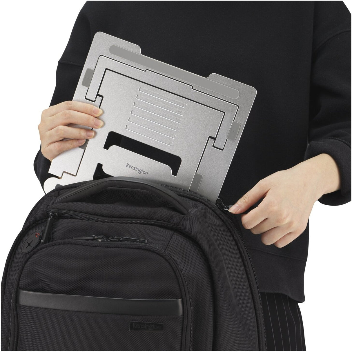 Support élévateur pour ordinateur portable en aluminium Kensington easy riser (aluminium)