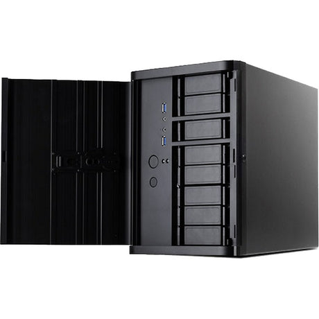 Boîtier mini tour Silverstone sst-ds380b (noir | 2x USB-A)
